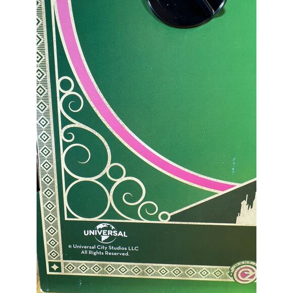 NEW Wicked PINK Glinda Frame Wall Clock Good Witch - Picture 9 of 11